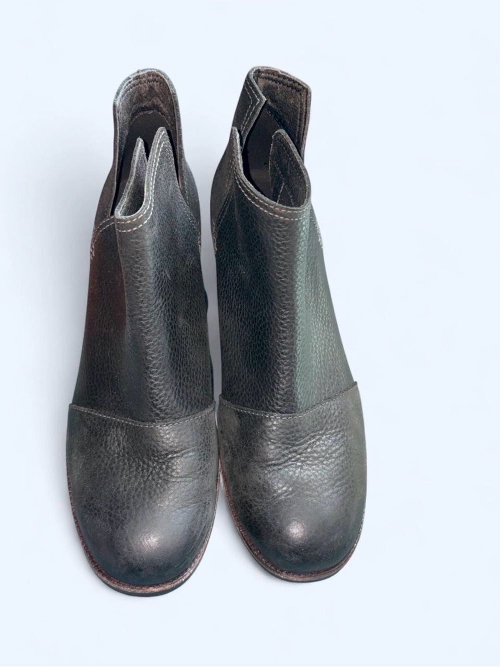 Brand New Sorel Cate Cut Out Booties Size 9 Black Leather Waterproof